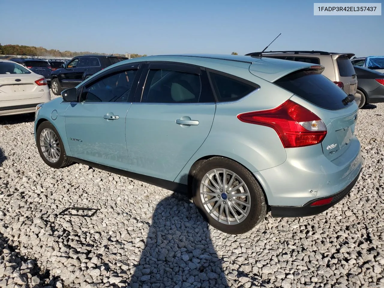 2014 Ford Focus Bev VIN: 1FADP3R42EL357437 Lot: 76726384