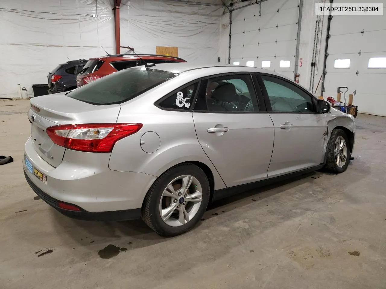 2014 Ford Focus Se VIN: 1FADP3F25EL338304 Lot: 76774104