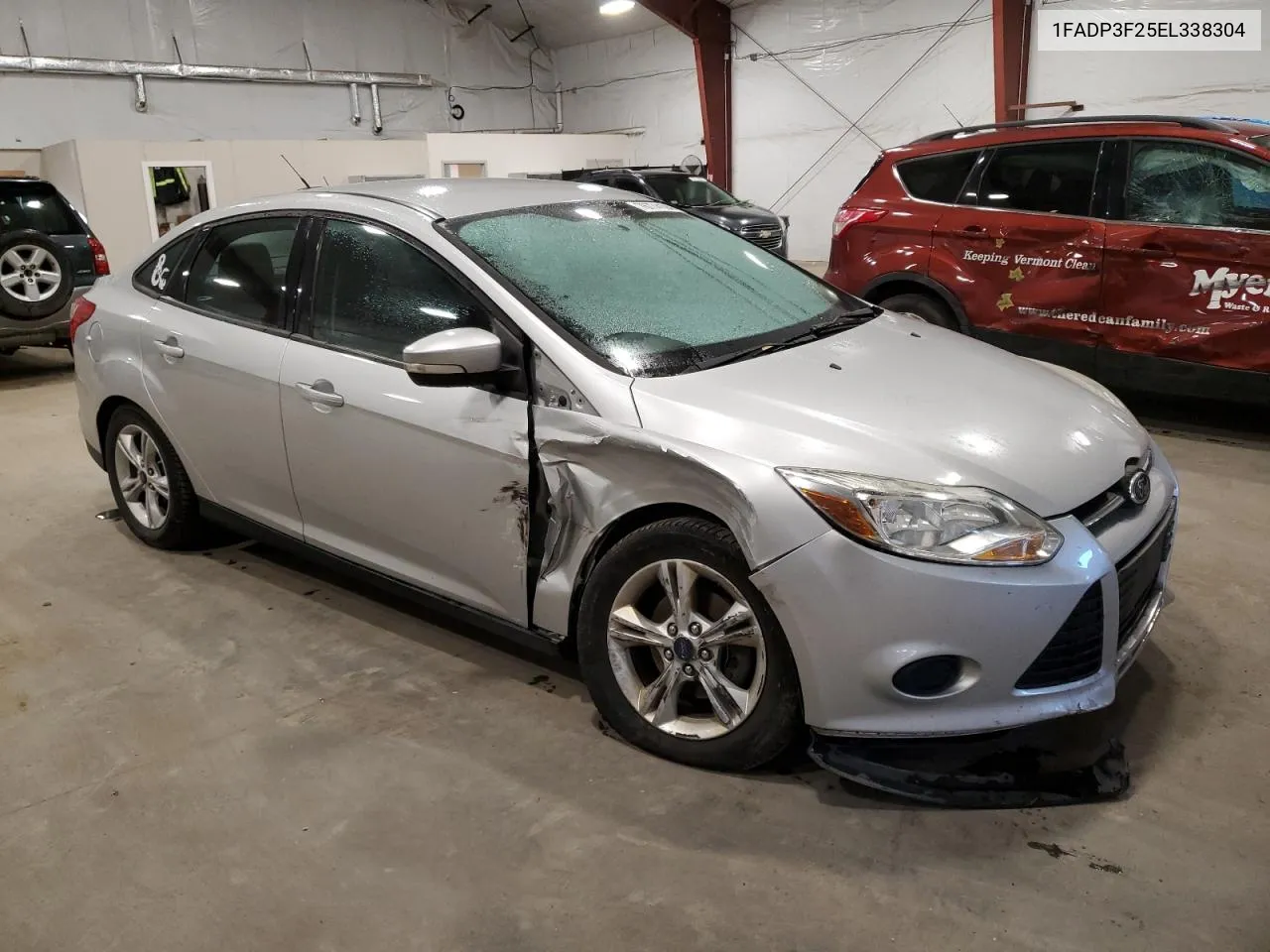 2014 Ford Focus Se VIN: 1FADP3F25EL338304 Lot: 76774104