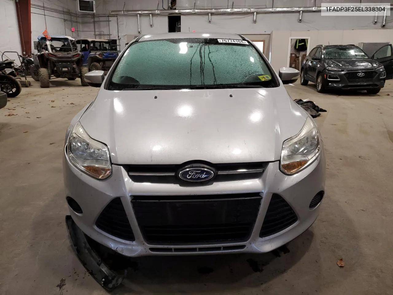 2014 Ford Focus Se VIN: 1FADP3F25EL338304 Lot: 76774104