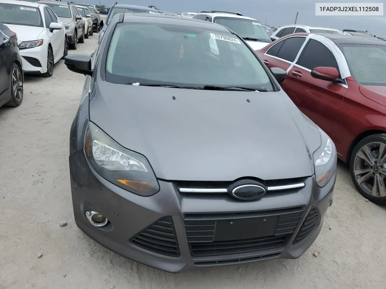 2014 Ford Focus Titanium VIN: 1FADP3J2XEL112508 Lot: 76796824