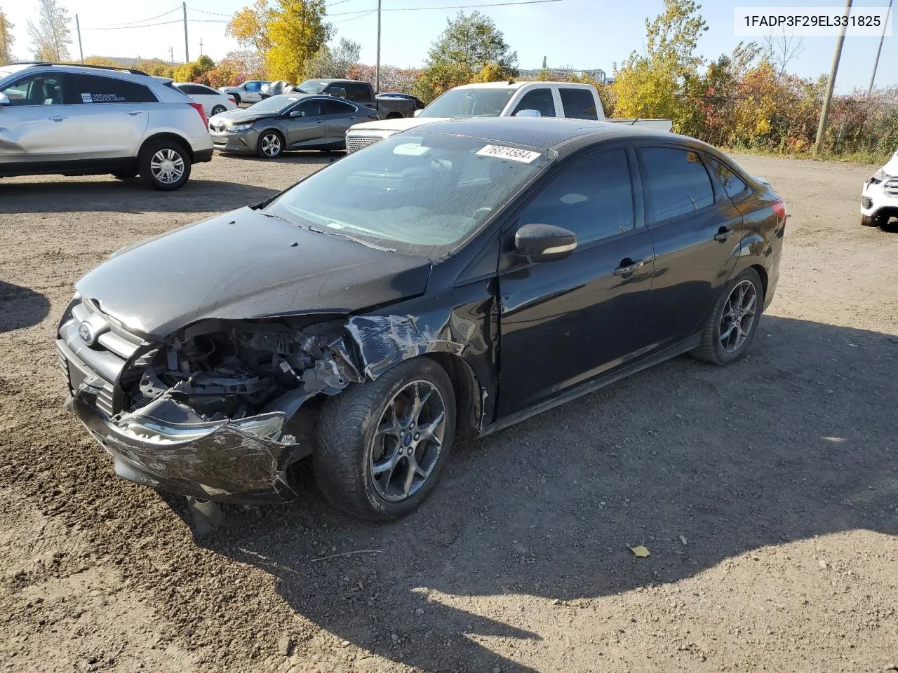 1FADP3F29EL331825 2014 Ford Focus Se