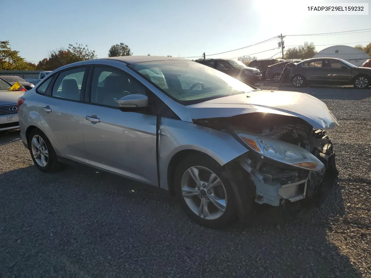 2014 Ford Focus Se VIN: 1FADP3F29EL159232 Lot: 77015174