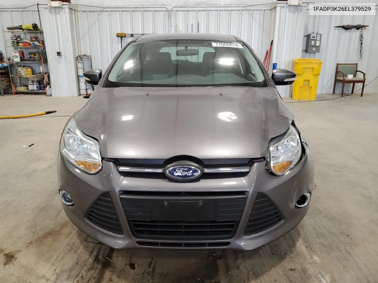 2014 Ford Focus Se VIN: 1FADP3K26EL379529 Lot: 77066674