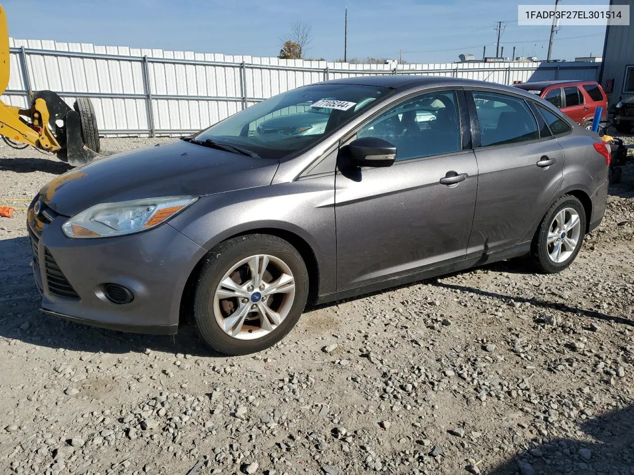 2014 Ford Focus Se VIN: 1FADP3F27EL301514 Lot: 77105244