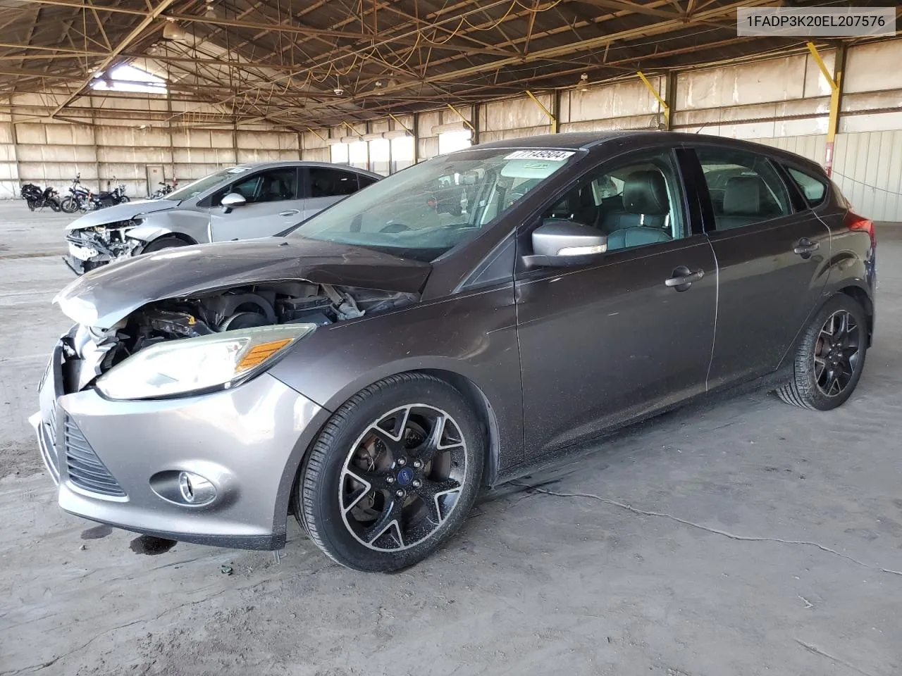 2014 Ford Focus Se VIN: 1FADP3K20EL207576 Lot: 77149504