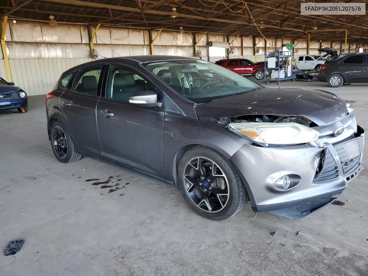 2014 Ford Focus Se VIN: 1FADP3K20EL207576 Lot: 77149504