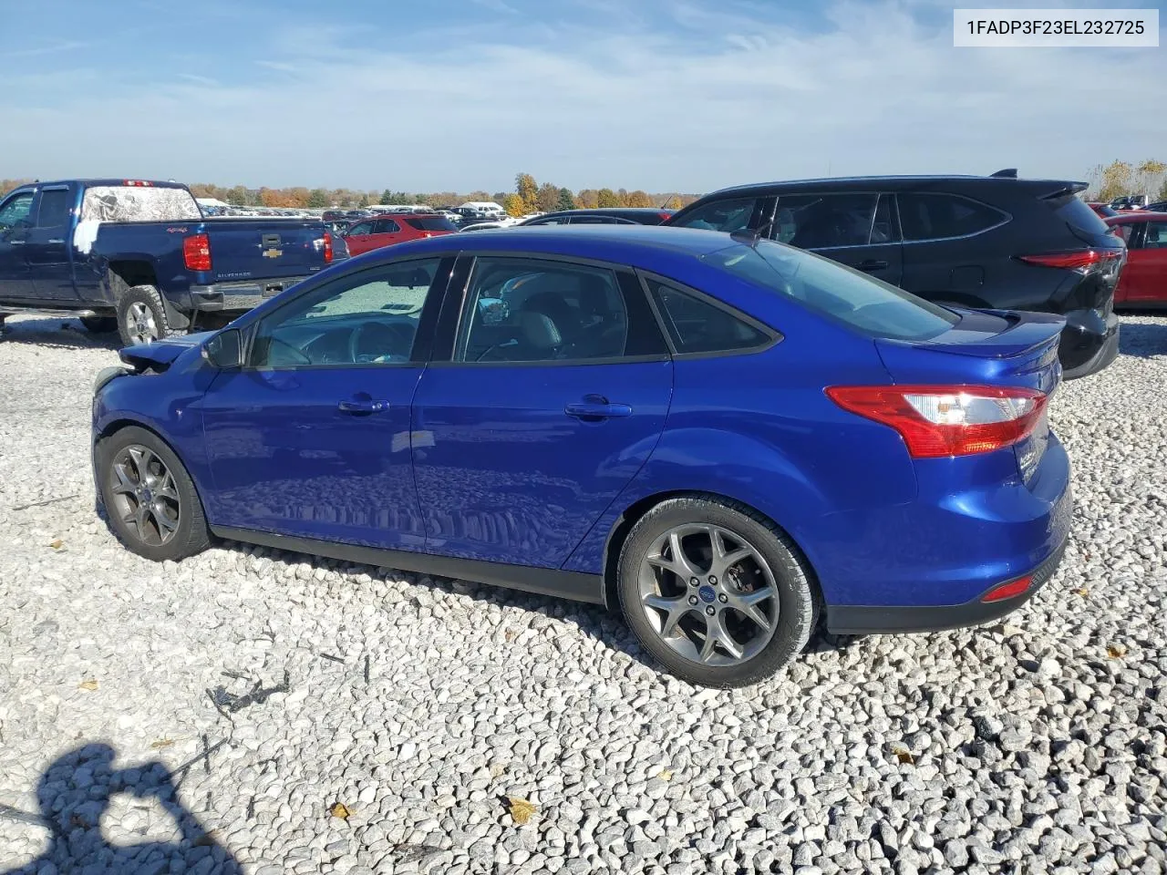 2014 Ford Focus Se VIN: 1FADP3F23EL232725 Lot: 77182914