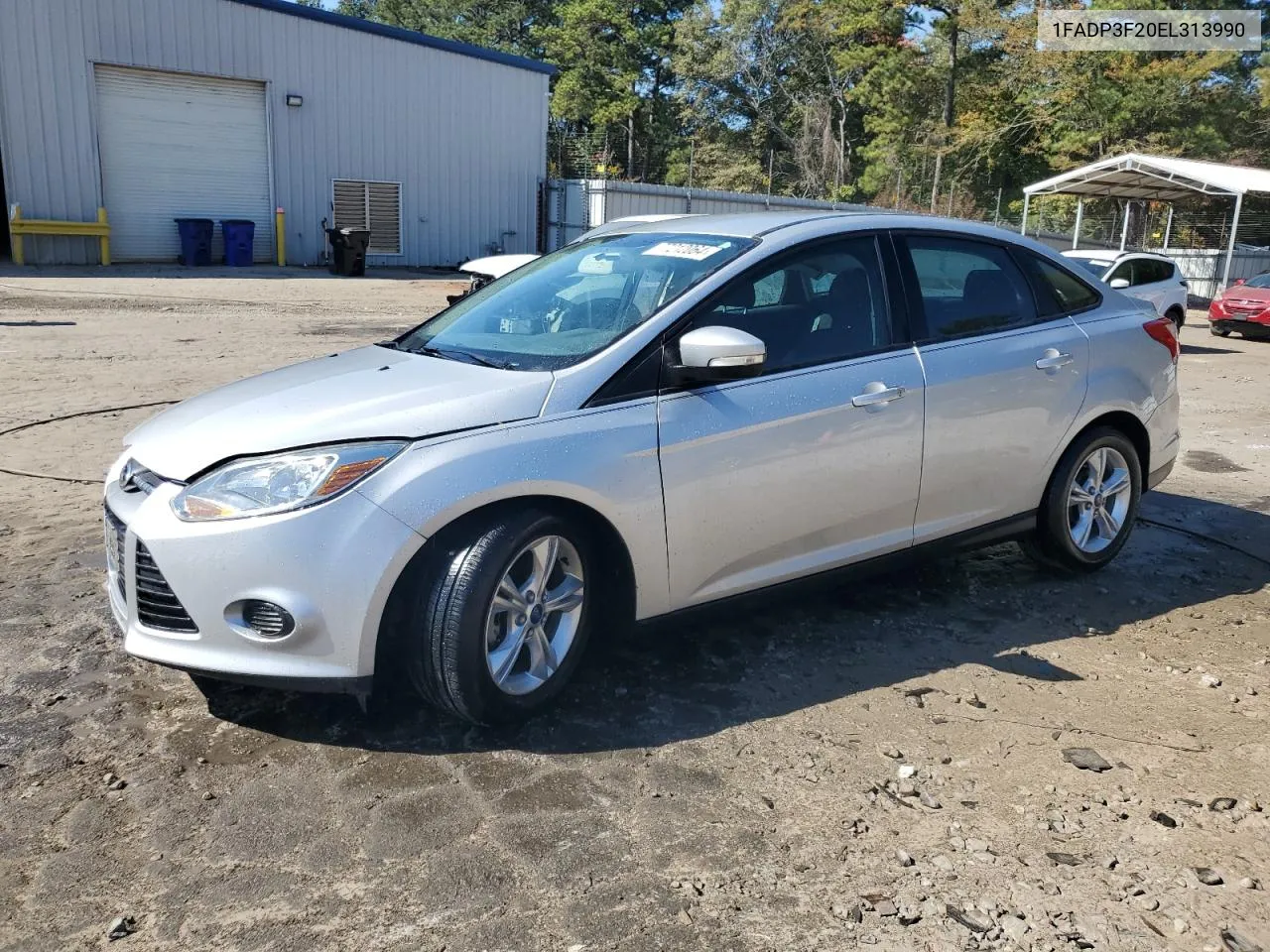 2014 Ford Focus Se VIN: 1FADP3F20EL313990 Lot: 77212064