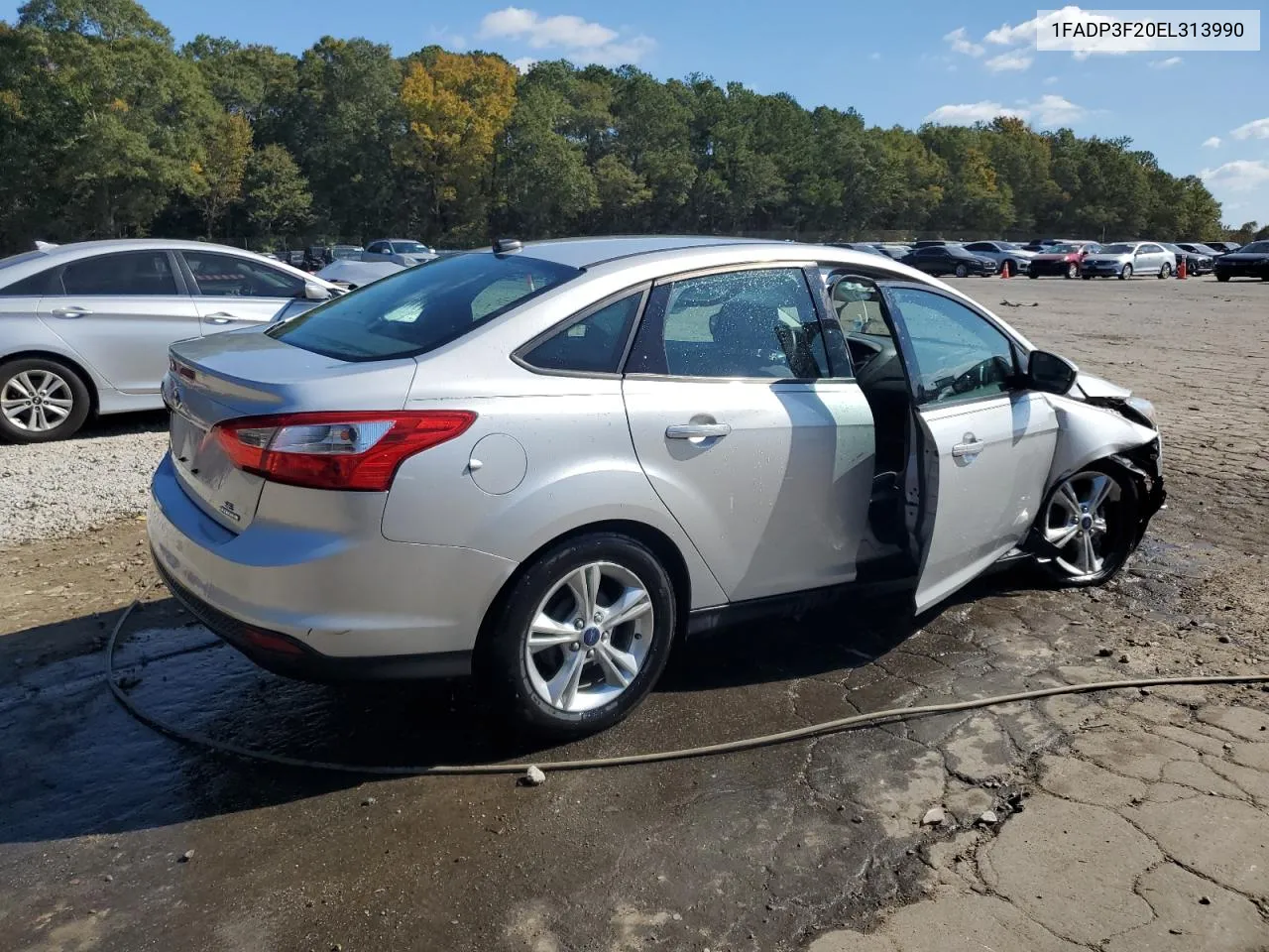 2014 Ford Focus Se VIN: 1FADP3F20EL313990 Lot: 77212064