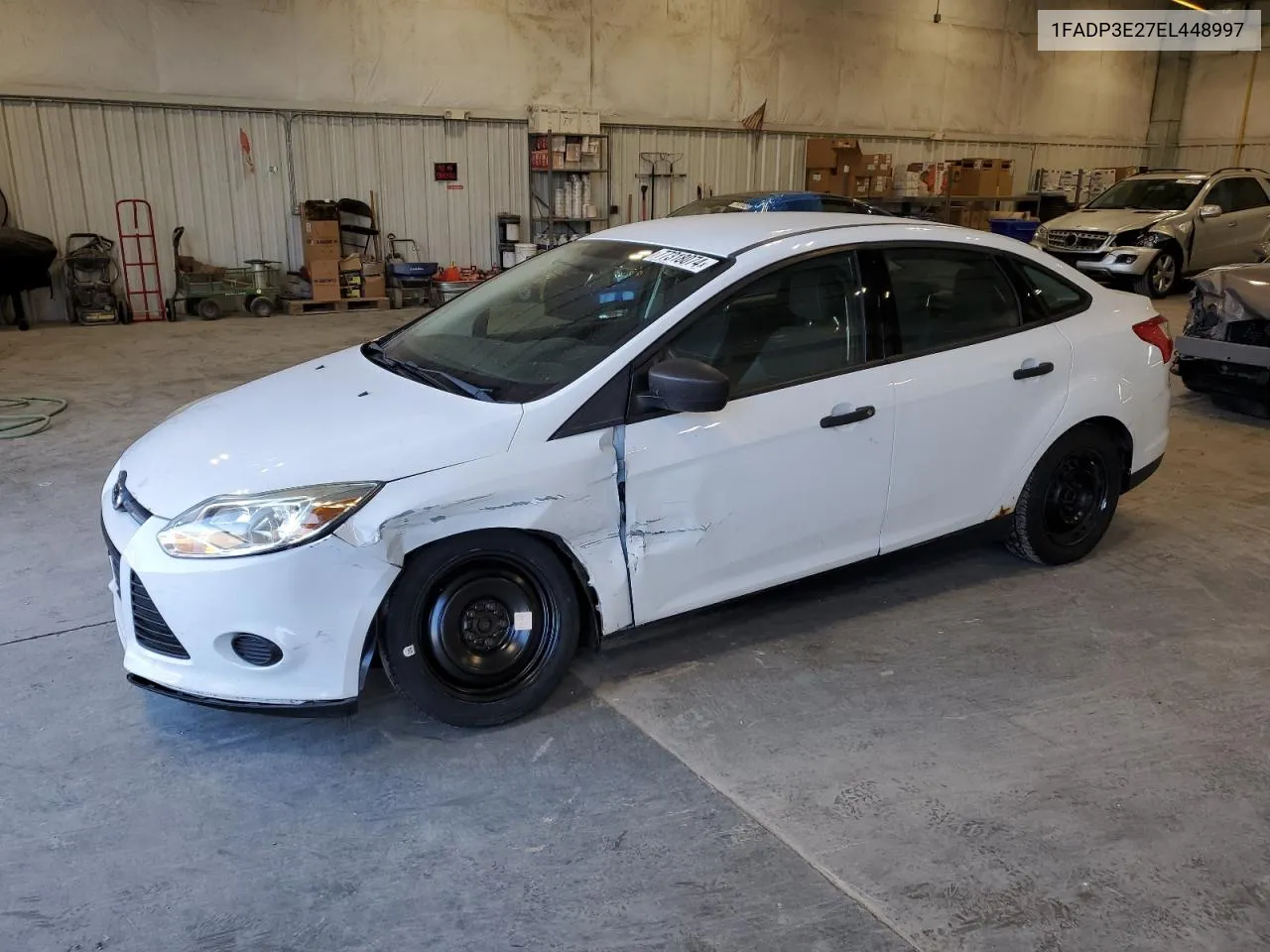 2014 Ford Focus S VIN: 1FADP3E27EL448997 Lot: 77318074