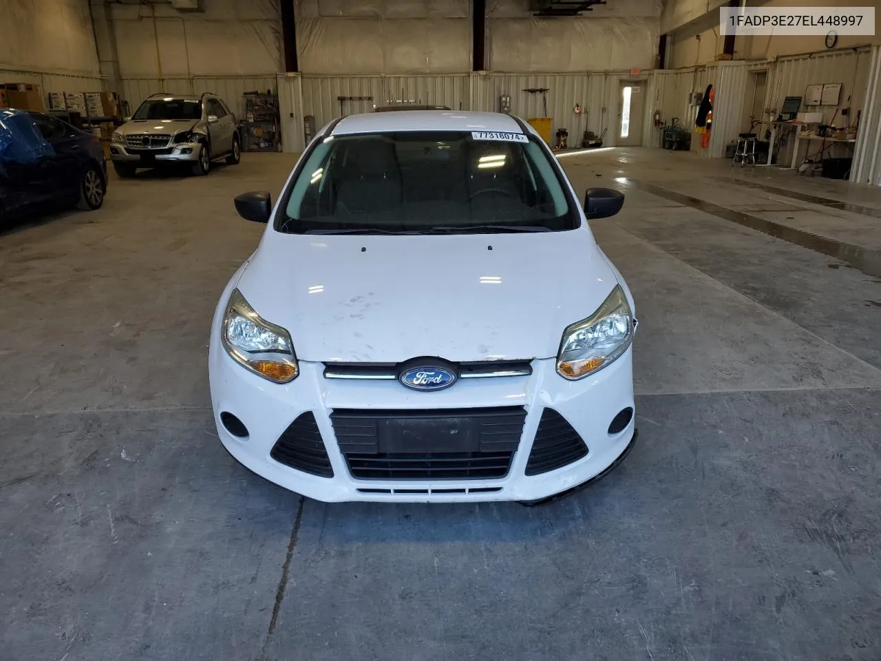 2014 Ford Focus S VIN: 1FADP3E27EL448997 Lot: 77318074