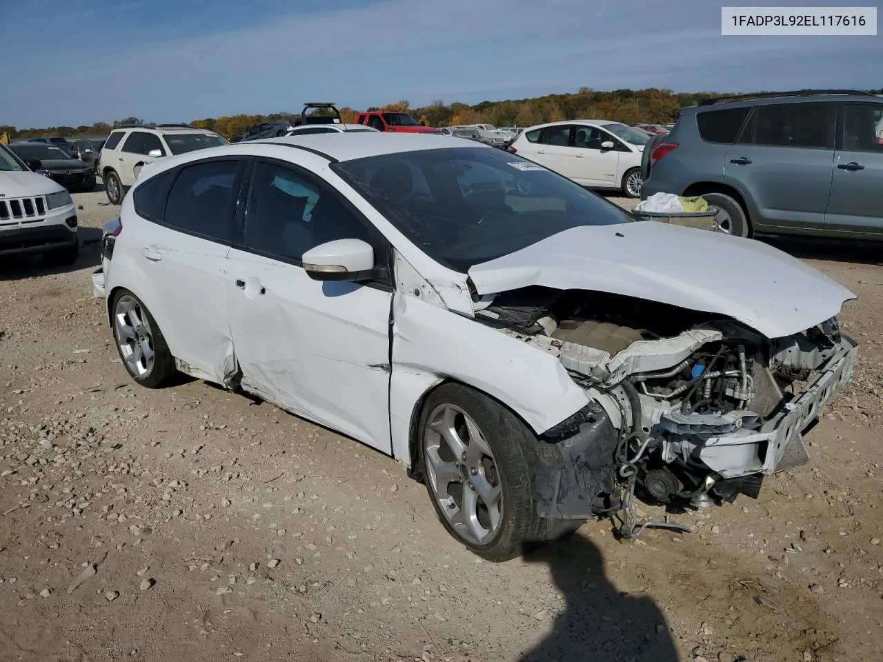 2014 Ford Focus St VIN: 1FADP3L92EL117616 Lot: 77344424