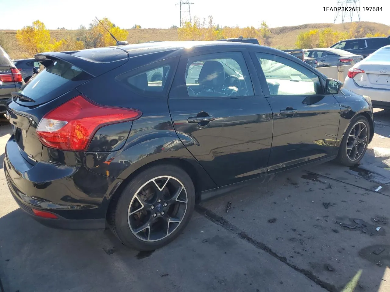 2014 Ford Focus Se VIN: 1FADP3K26EL197684 Lot: 77409534