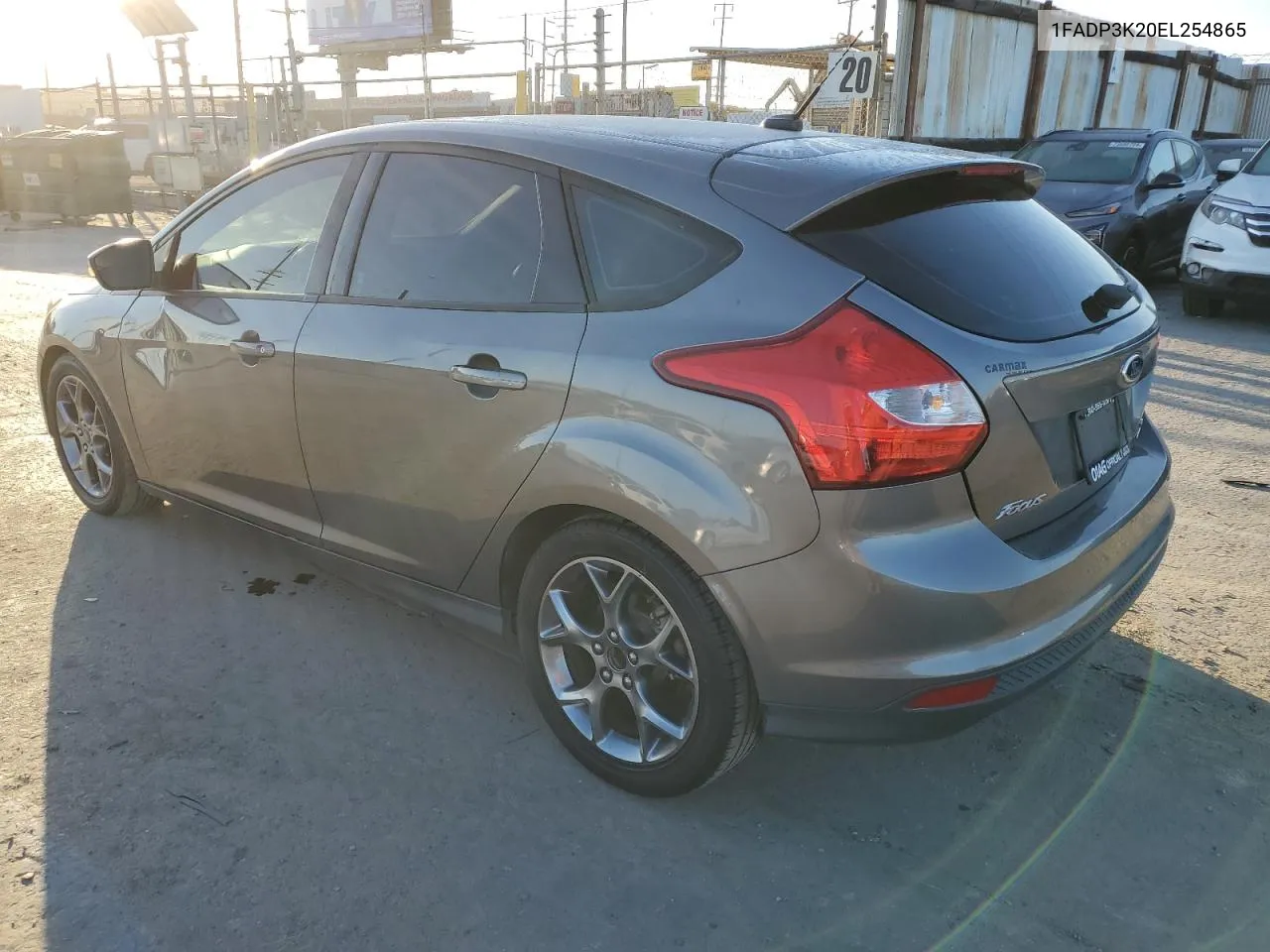 2014 Ford Focus Se VIN: 1FADP3K20EL254865 Lot: 77434004