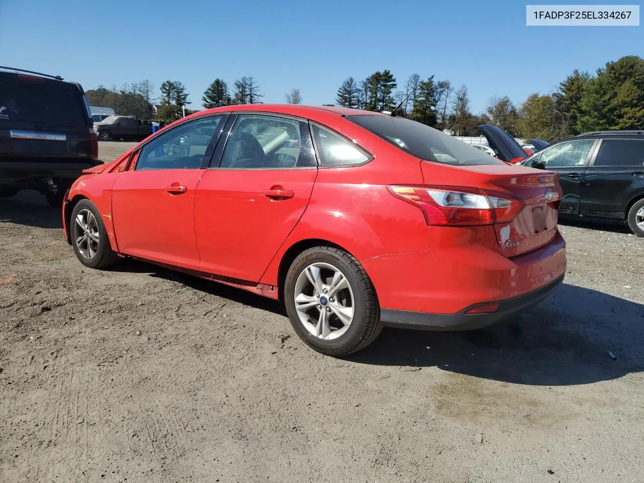 2014 Ford Focus Se VIN: 1FADP3F25EL334267 Lot: 77484394