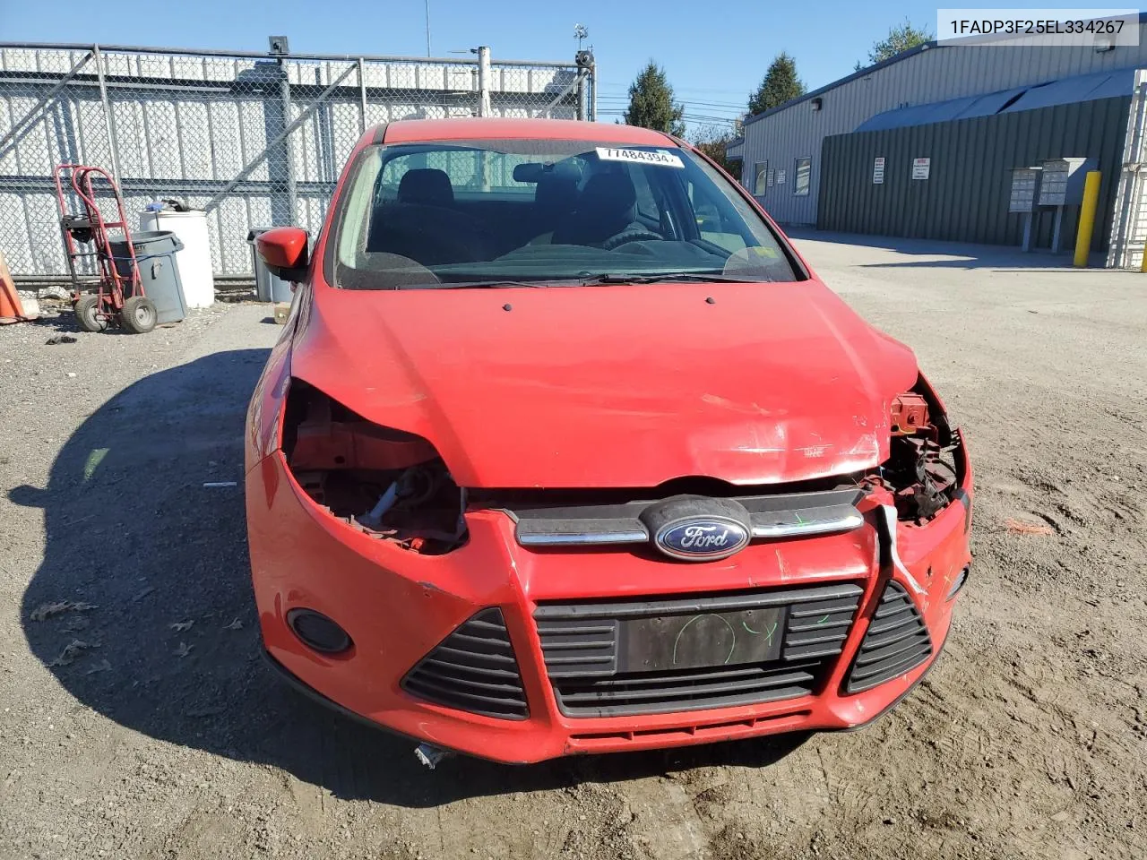 2014 Ford Focus Se VIN: 1FADP3F25EL334267 Lot: 77484394