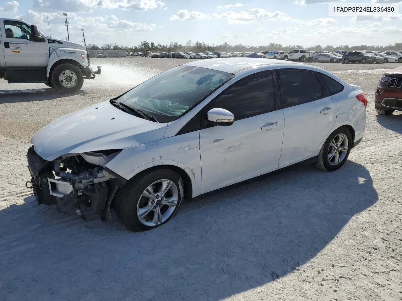 2014 Ford Focus Se VIN: 1FADP3F24EL336480 Lot: 77654054