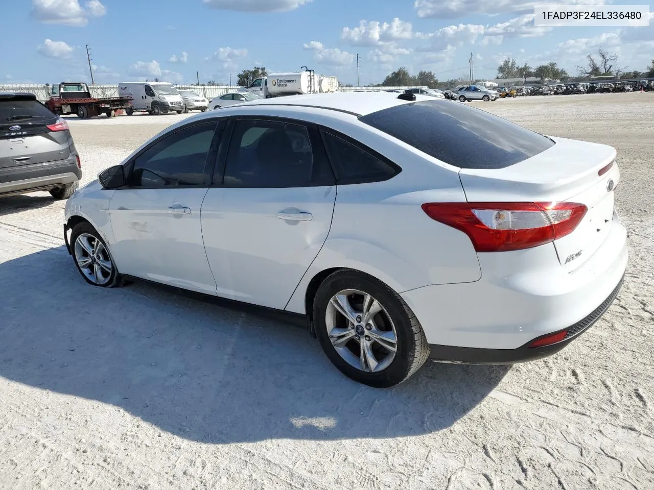 2014 Ford Focus Se VIN: 1FADP3F24EL336480 Lot: 77654054