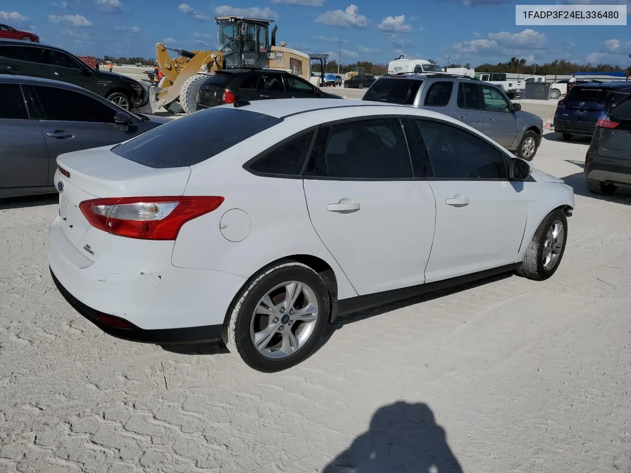 2014 Ford Focus Se VIN: 1FADP3F24EL336480 Lot: 77654054