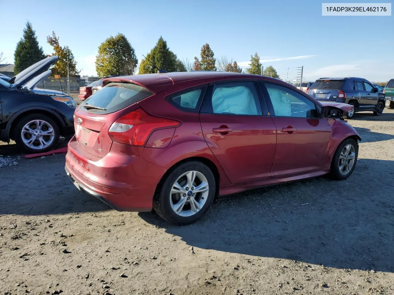 2014 Ford Focus Se VIN: 1FADP3K29EL462176 Lot: 77789404