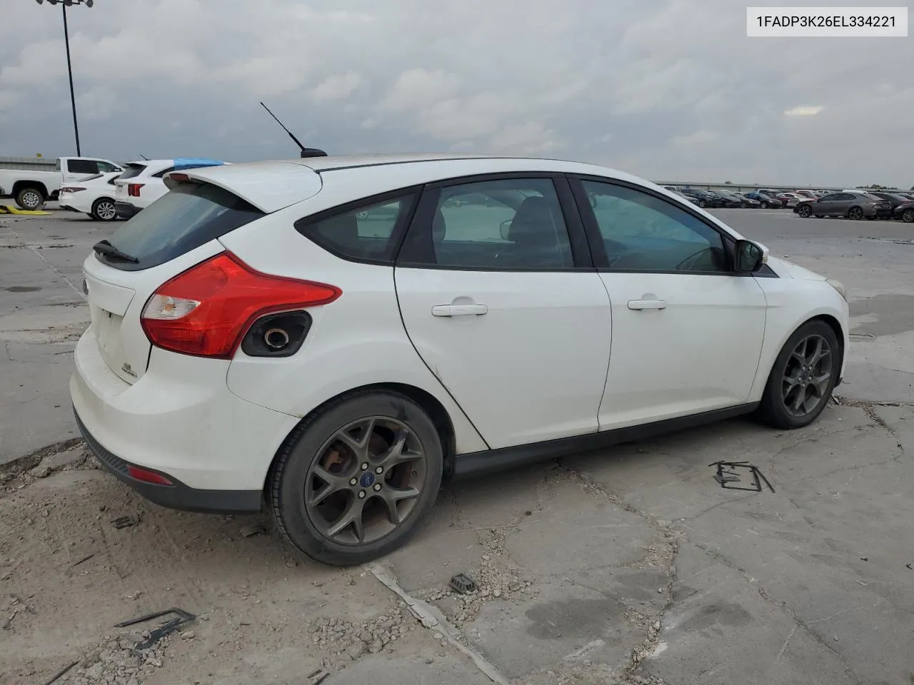 2014 Ford Focus Se VIN: 1FADP3K26EL334221 Lot: 77832484