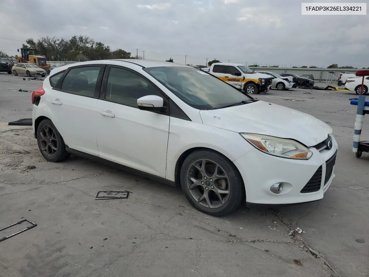 2014 Ford Focus Se VIN: 1FADP3K26EL334221 Lot: 77832484