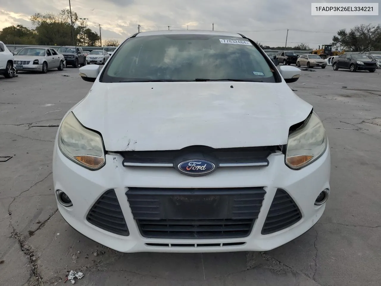 2014 Ford Focus Se VIN: 1FADP3K26EL334221 Lot: 77832484