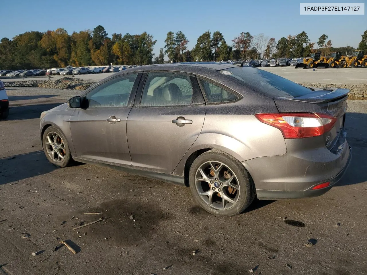 2014 Ford Focus Se VIN: 1FADP3F27EL147127 Lot: 77874804