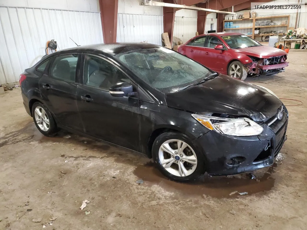 2014 Ford Focus Se VIN: 1FADP3F23EL272559 Lot: 77891034