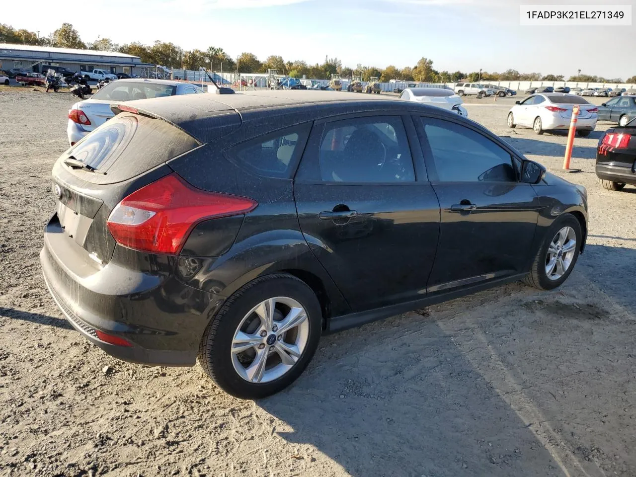 2014 Ford Focus Se VIN: 1FADP3K21EL271349 Lot: 77906254