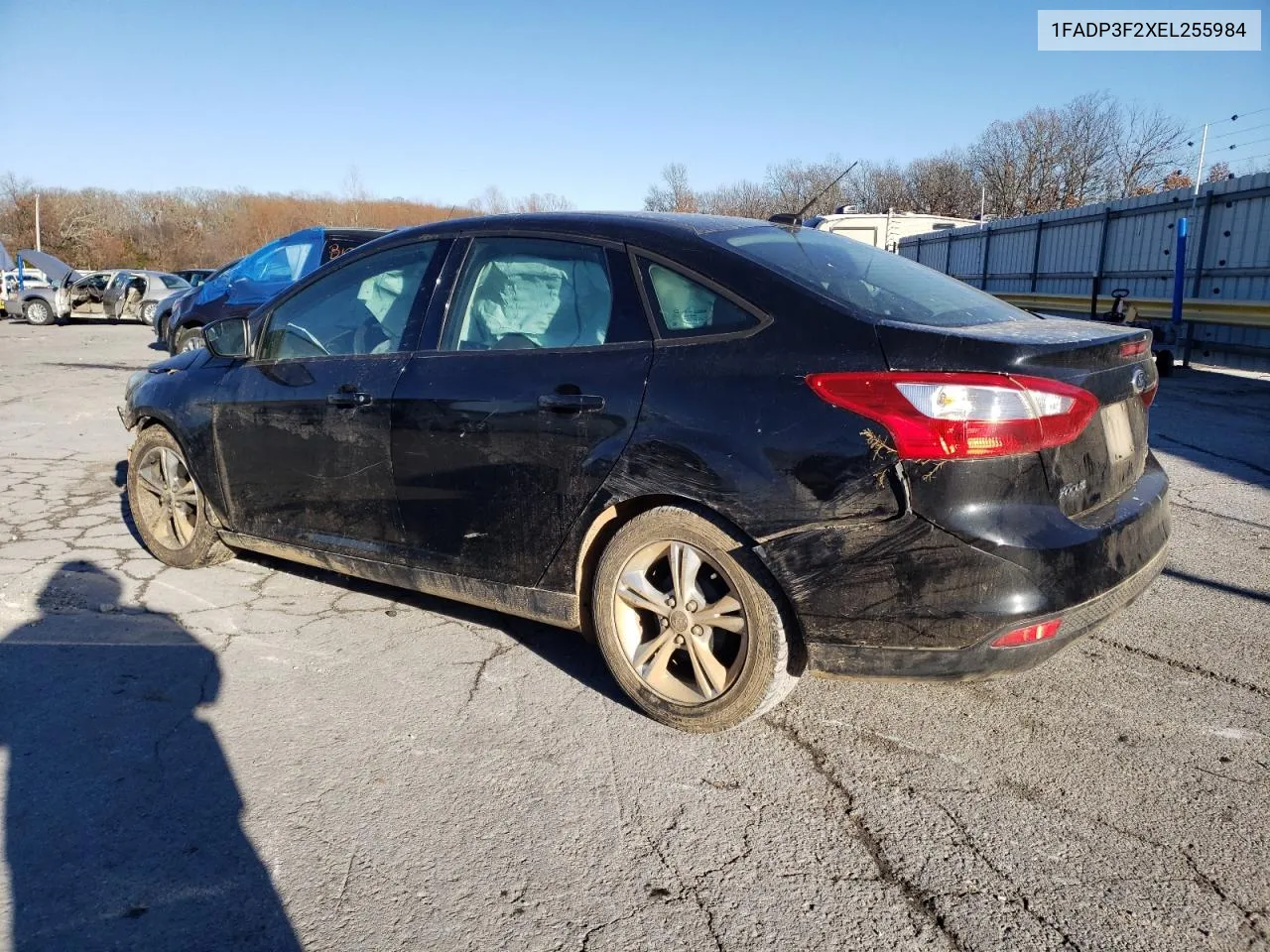 2014 Ford Focus Se VIN: 1FADP3F2XEL255984 Lot: 77978823