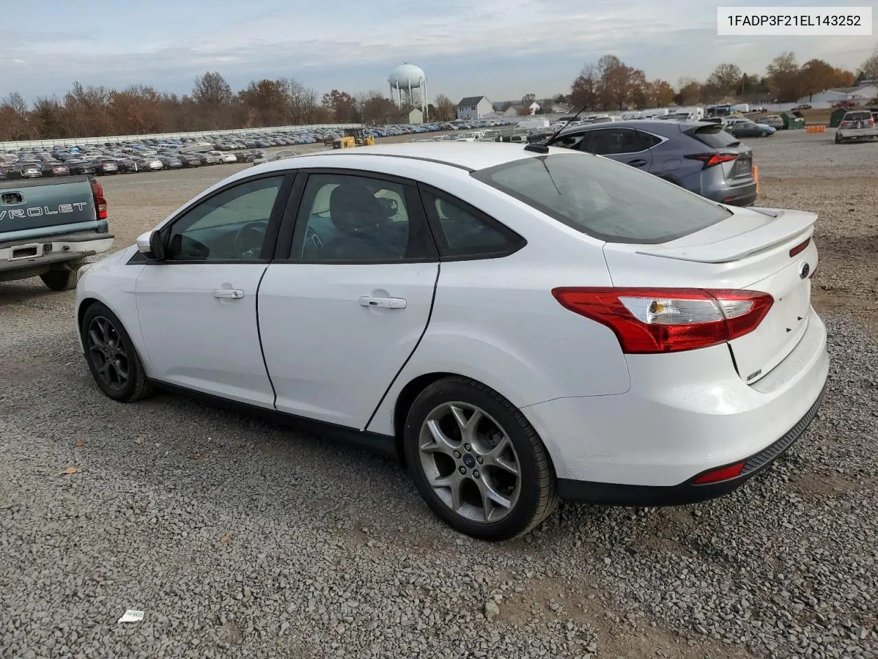 2014 Ford Focus Se VIN: 1FADP3F21EL143252 Lot: 77993634