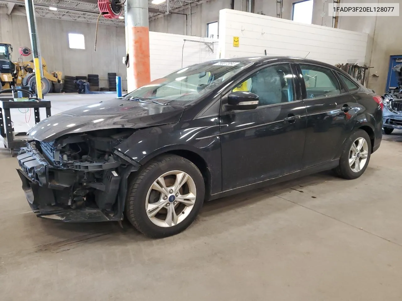 2014 Ford Focus Se VIN: 1FADP3F20EL128077 Lot: 78007384