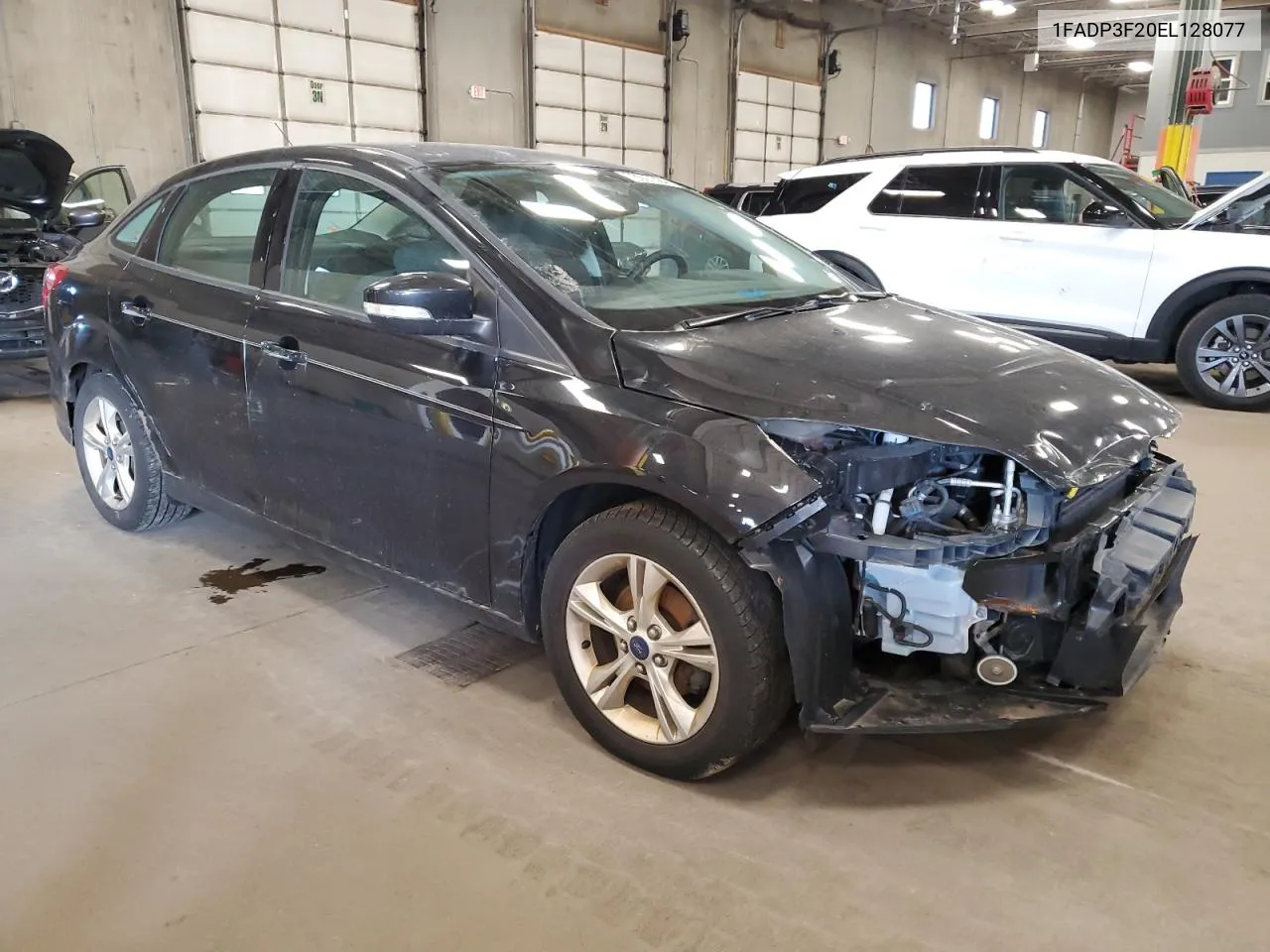 2014 Ford Focus Se VIN: 1FADP3F20EL128077 Lot: 78007384