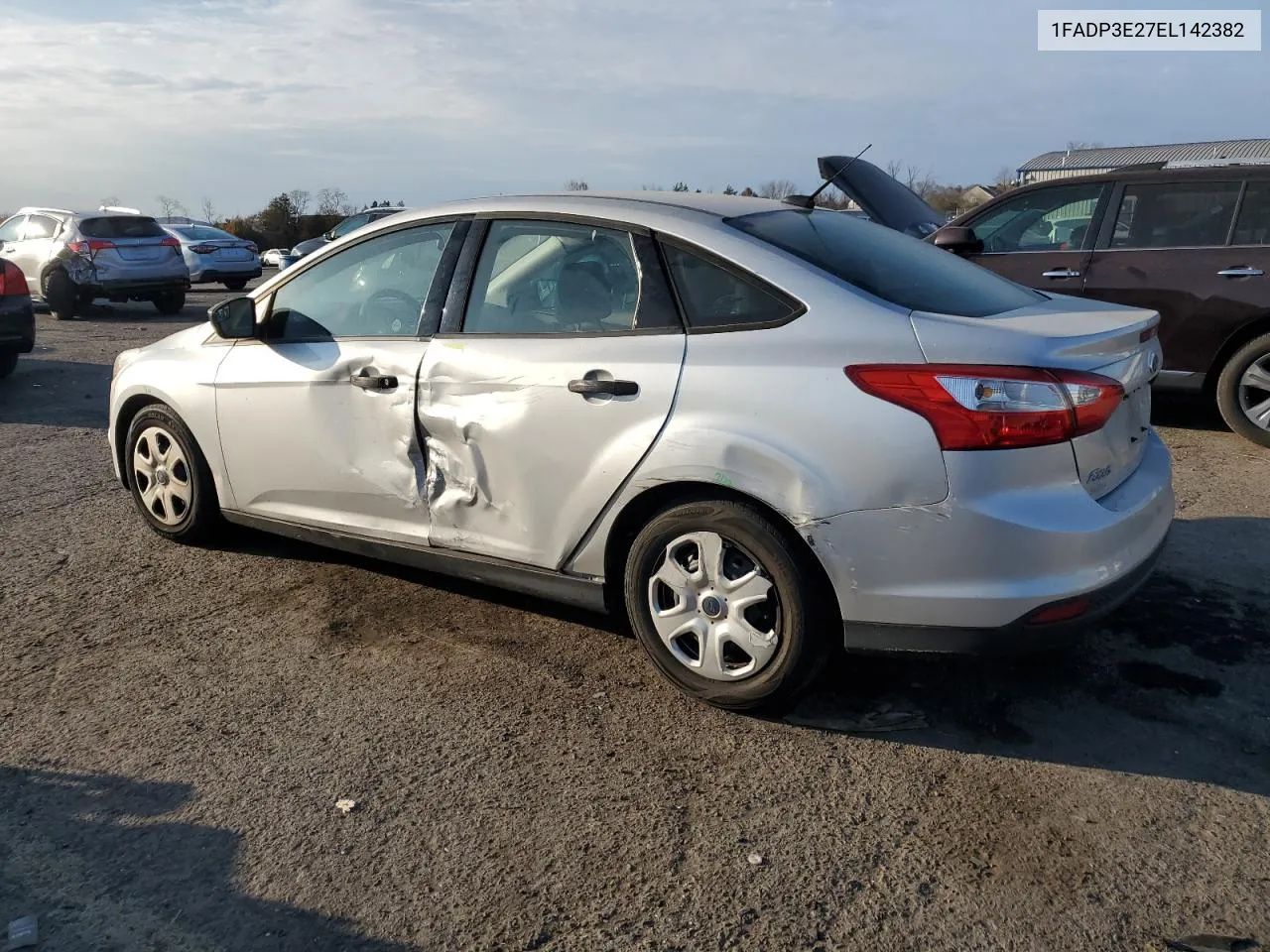 2014 Ford Focus S VIN: 1FADP3E27EL142382 Lot: 78117184