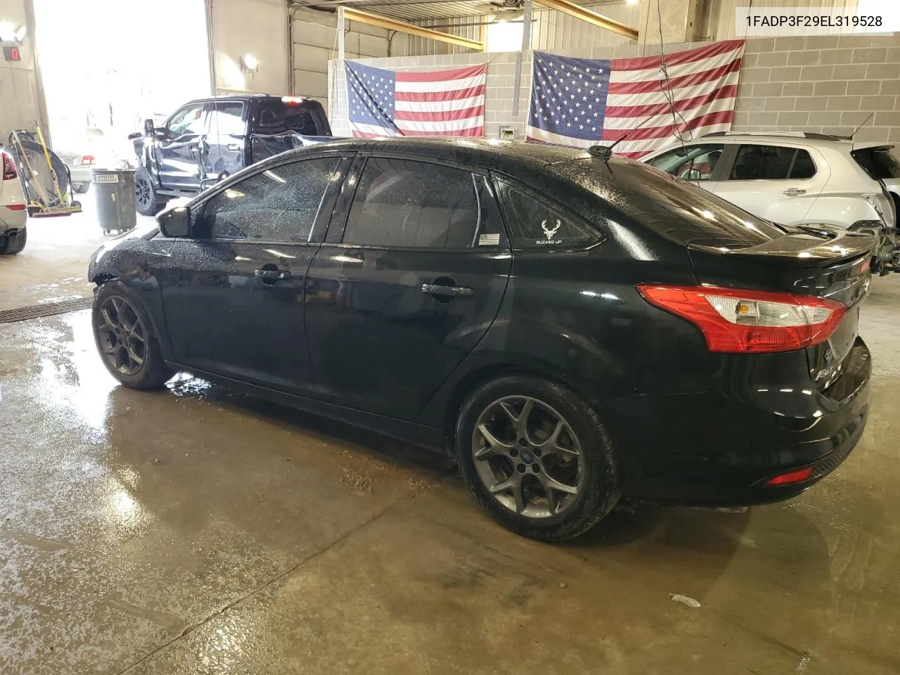 2014 Ford Focus Se VIN: 1FADP3F29EL319528 Lot: 78133134