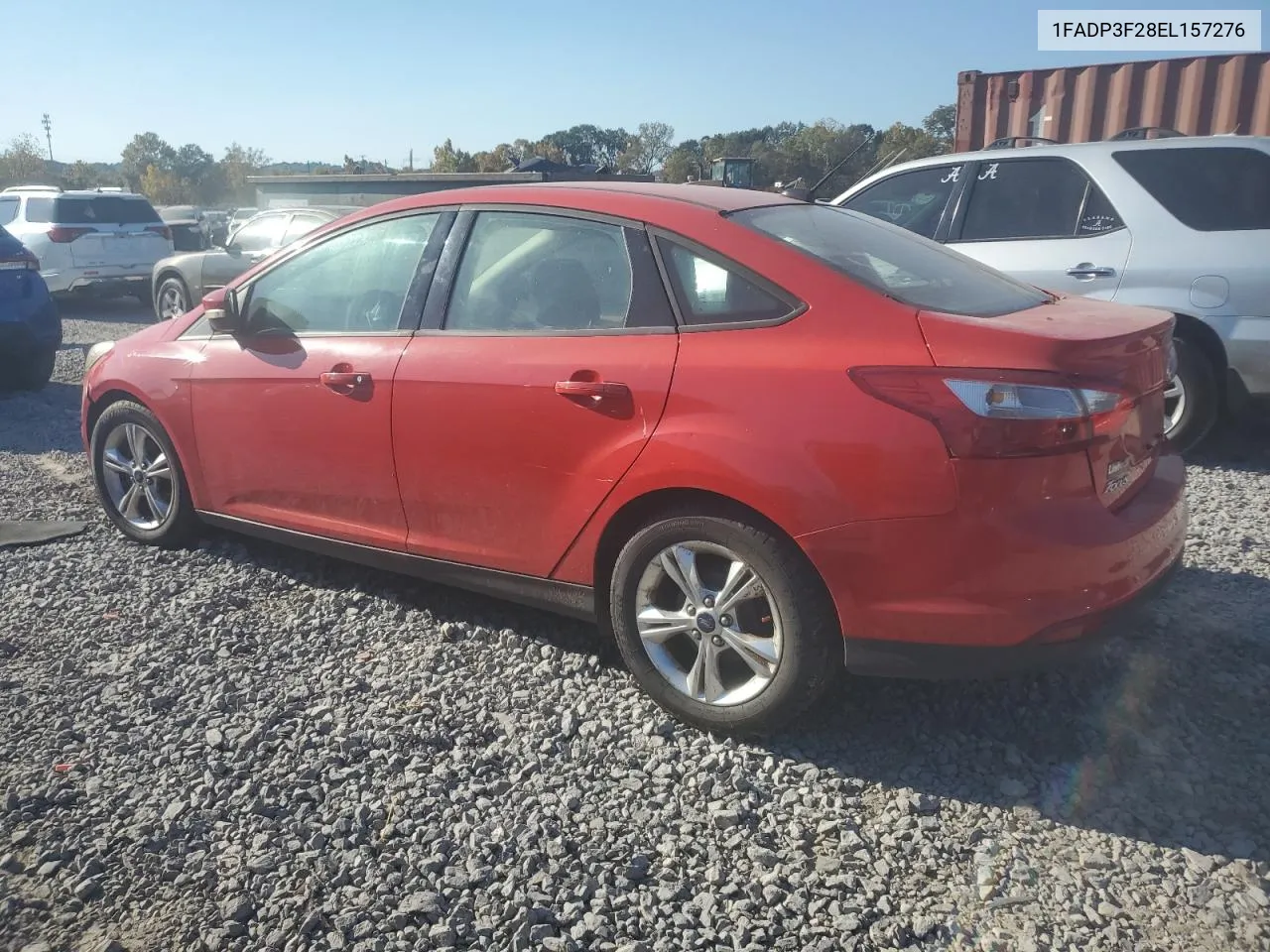 2014 Ford Focus Se VIN: 1FADP3F28EL157276 Lot: 78153664