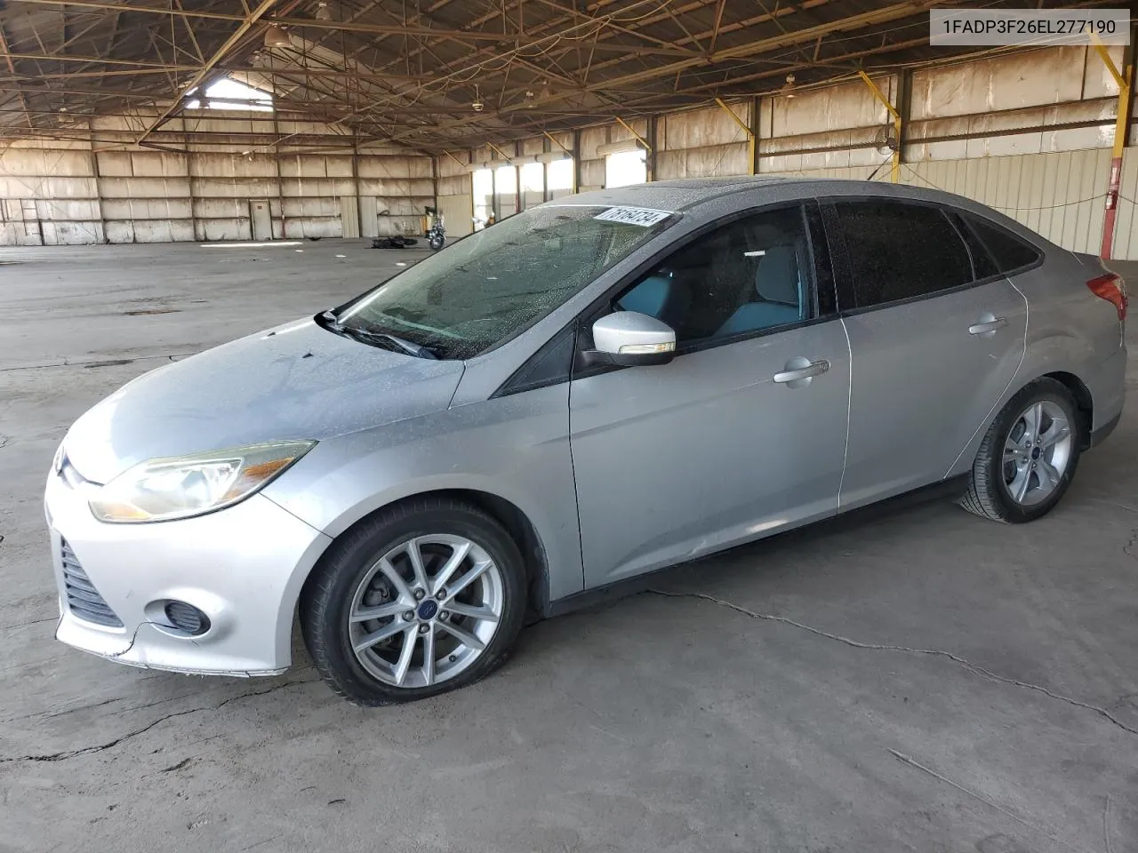 2014 Ford Focus Se VIN: 1FADP3F26EL277190 Lot: 78164734