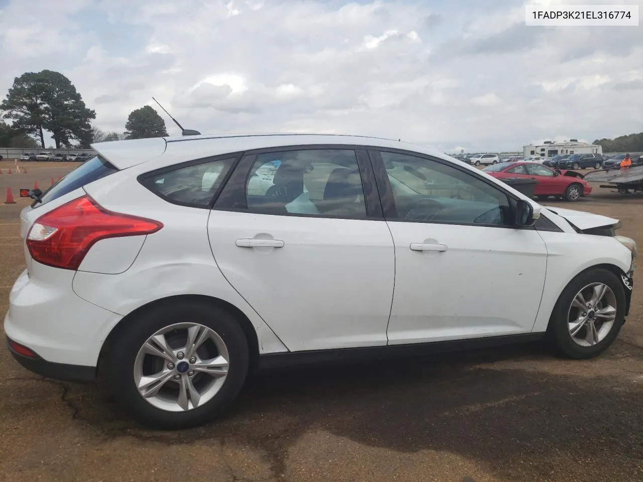 2014 Ford Focus Se VIN: 1FADP3K21EL316774 Lot: 78178974