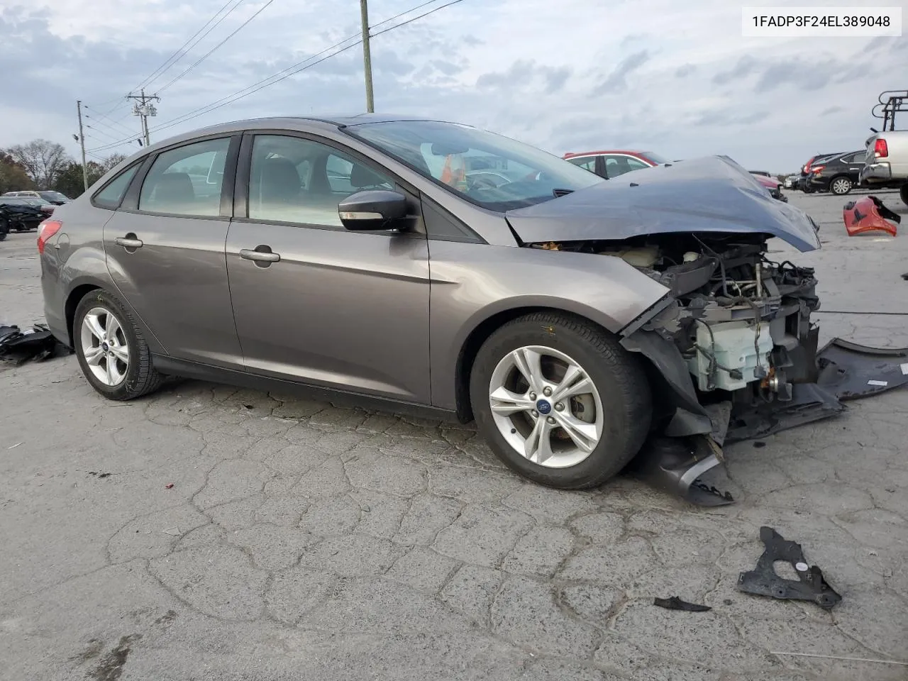 2014 Ford Focus Se VIN: 1FADP3F24EL389048 Lot: 78179814