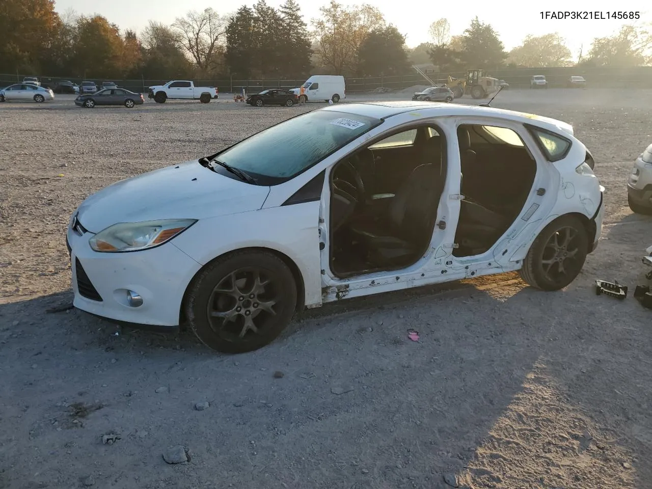 2014 Ford Focus Se VIN: 1FADP3K21EL145685 Lot: 78220424