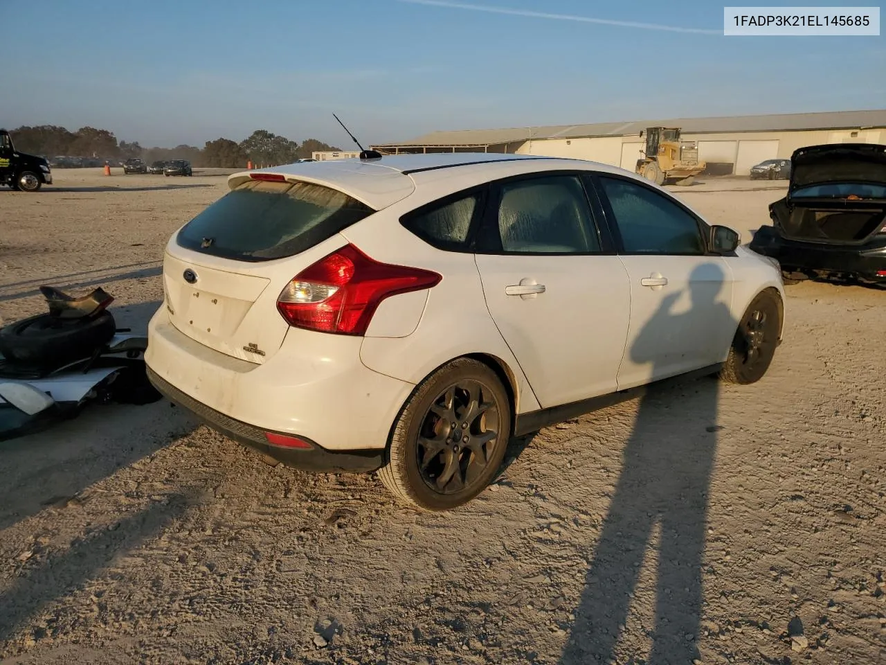 2014 Ford Focus Se VIN: 1FADP3K21EL145685 Lot: 78220424