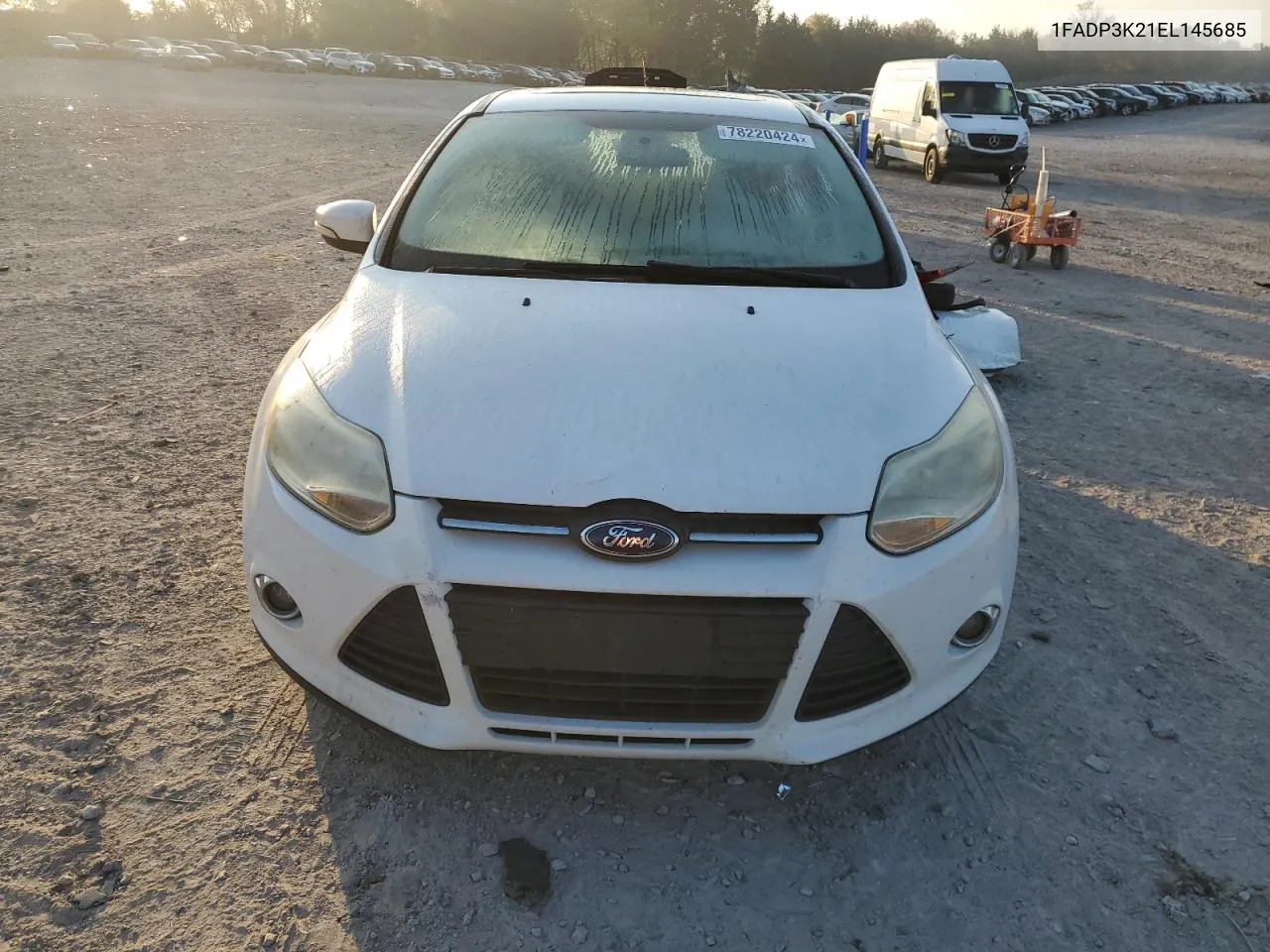 2014 Ford Focus Se VIN: 1FADP3K21EL145685 Lot: 78220424