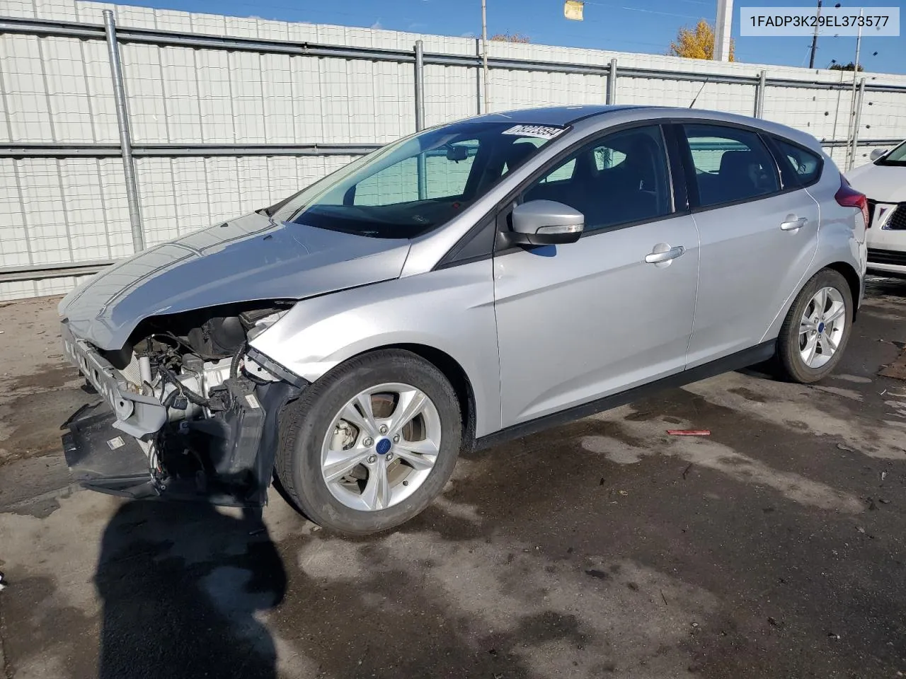 2014 Ford Focus Se VIN: 1FADP3K29EL373577 Lot: 78223594