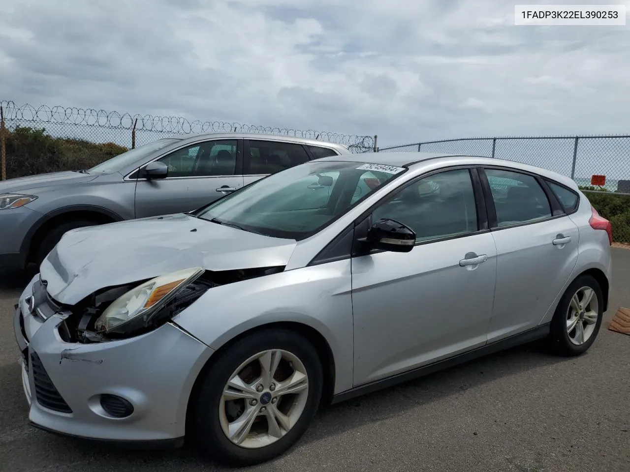 2014 Ford Focus Se VIN: 1FADP3K22EL390253 Lot: 78249484