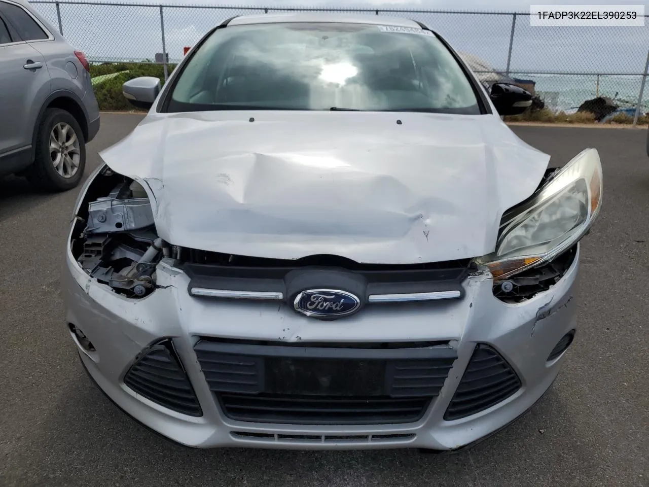 2014 Ford Focus Se VIN: 1FADP3K22EL390253 Lot: 78249484