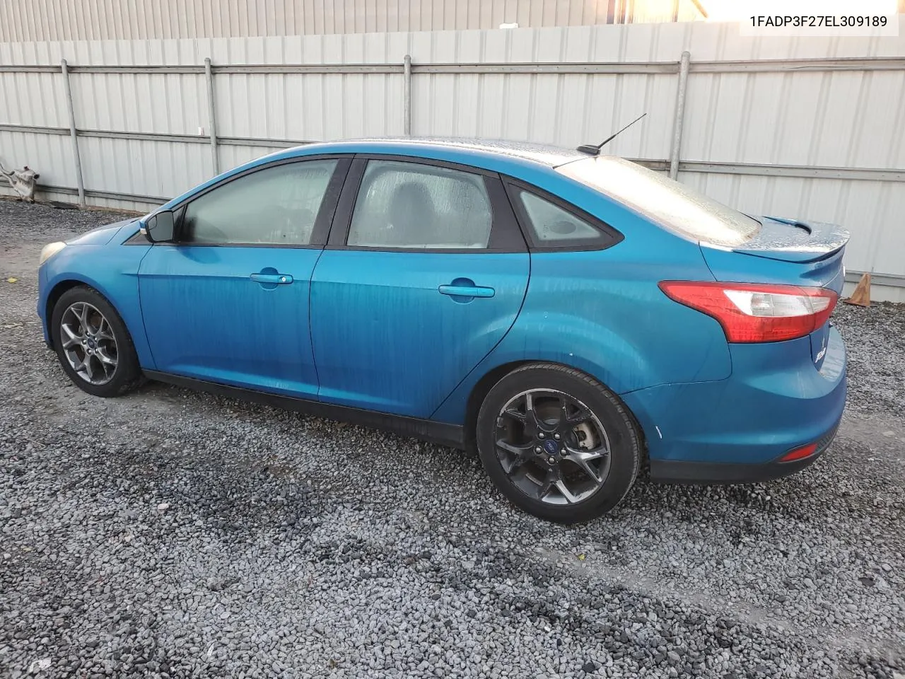 2014 Ford Focus Se VIN: 1FADP3F27EL309189 Lot: 78276594