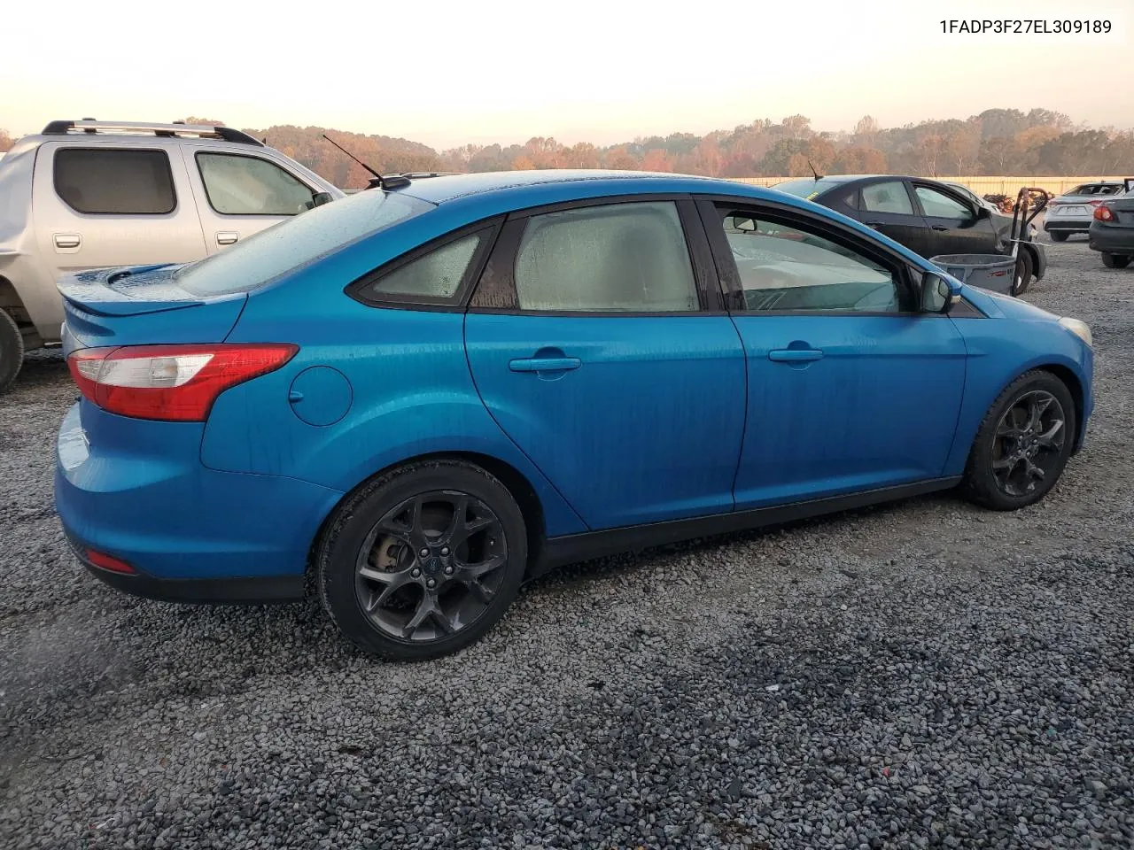 2014 Ford Focus Se VIN: 1FADP3F27EL309189 Lot: 78276594