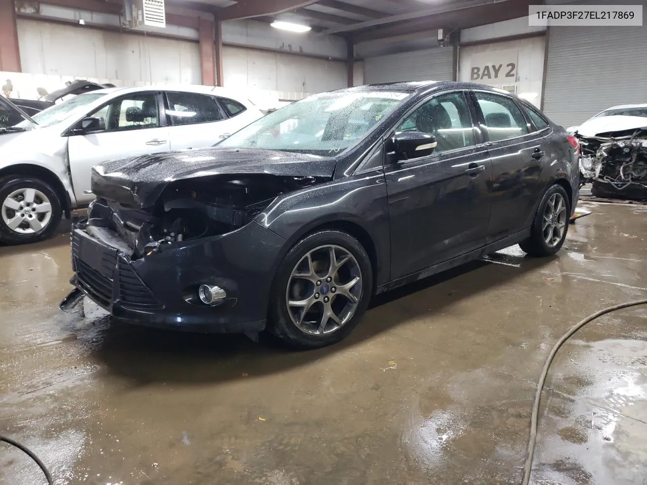 2014 Ford Focus Se VIN: 1FADP3F27EL217869 Lot: 78310354